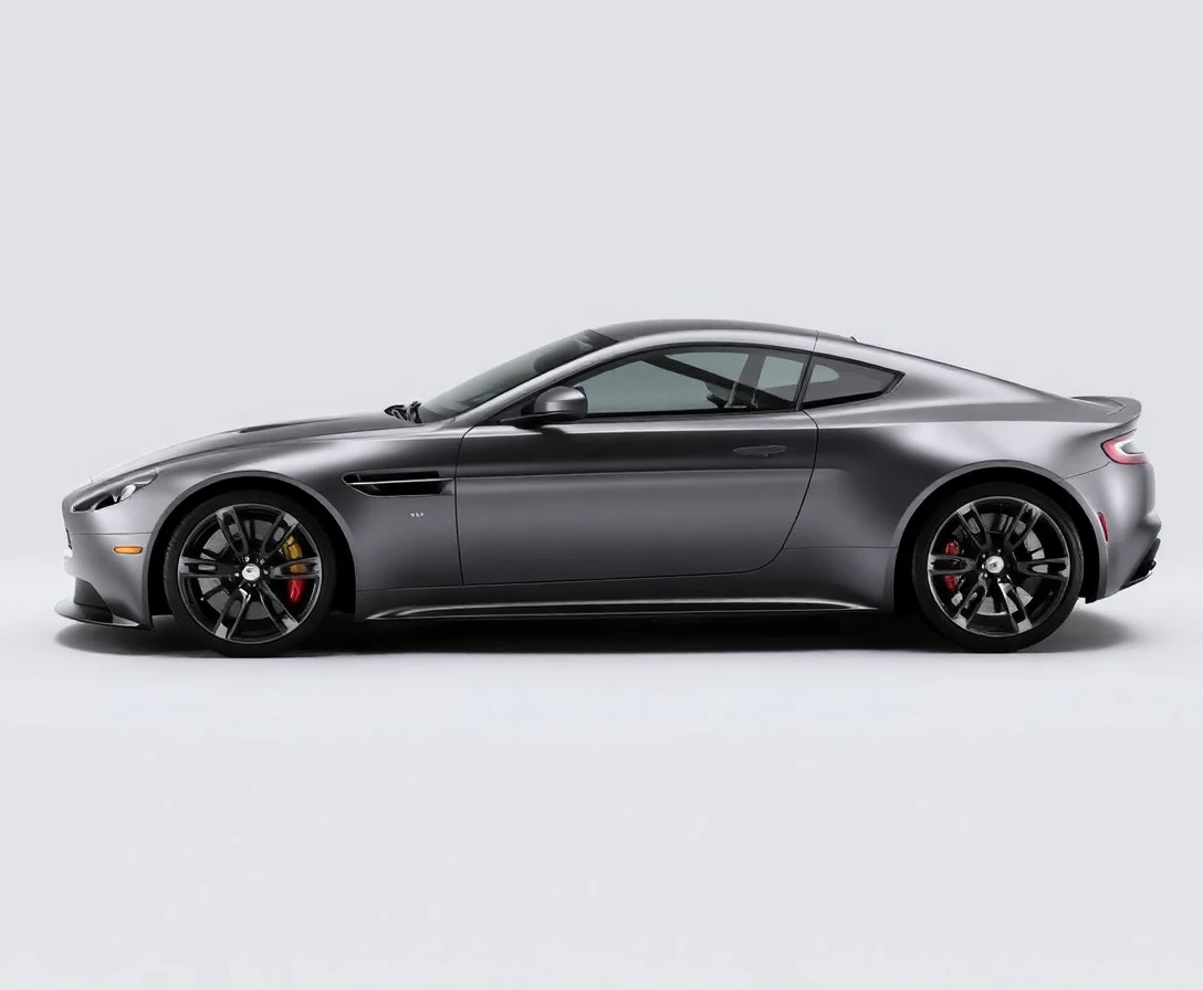 Aston Martin Vantage, vue de profil